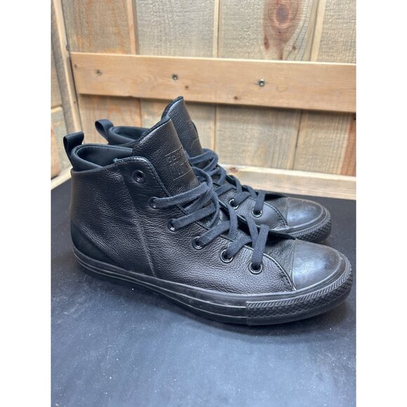 Chuck Taylor All Star Sloane Monochrome 'Triple Black Sneakers Womens size 8 - Picture 1 of 9
